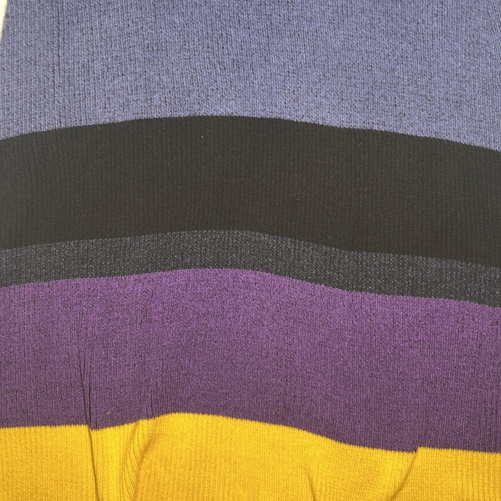 Mara Hoffman Sleeveless Knit Color-block Midi Dress | L - Picture 9 of 9
